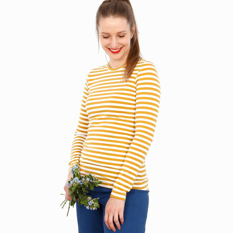 FRAU TANIA - Basicshirt mit drei Ärmellängen XS-XXL image number 3