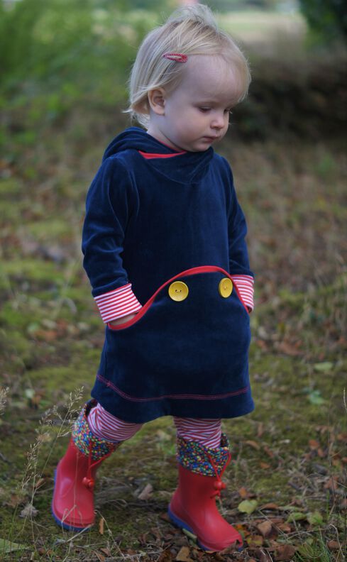 lütte Knopfliebe - Kleid, Hoodie Größe 80-164 image number 8