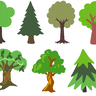 Stickdatei - Baum gefüllt Bäume thumbnail number 6