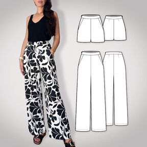 Hose Rita | Shorts | E-Book | Größen XXS-7XL 
