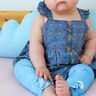 *Summer Cotton Dress* Kleid GR. 74 BIS 152 Latzkleid Tunika thumbnail number 10