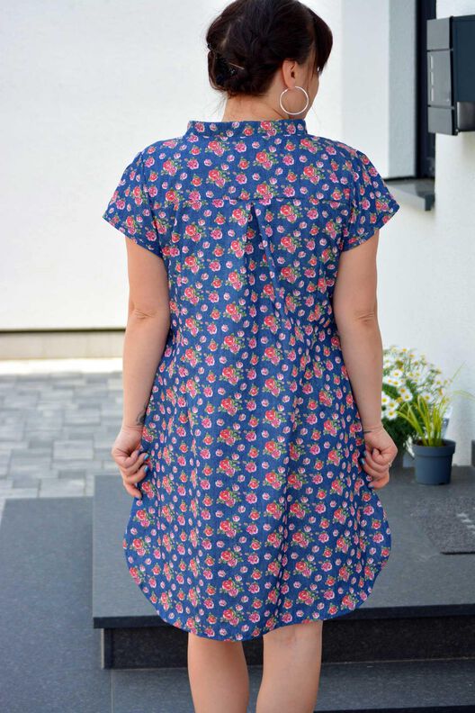 Blusenkleid CURIOLA (34-56) Longbluse Schnittmuster  image number 7