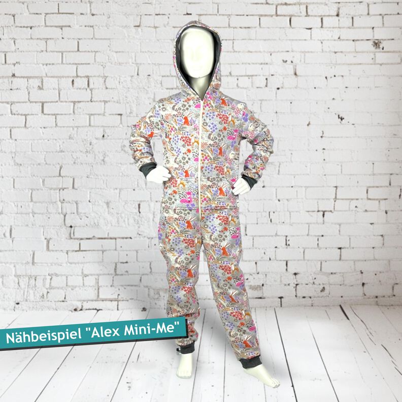 Kinder Jumpsuit, Gr. 92/98 -140/146, Schnittmuster m. Ebenen image number 3