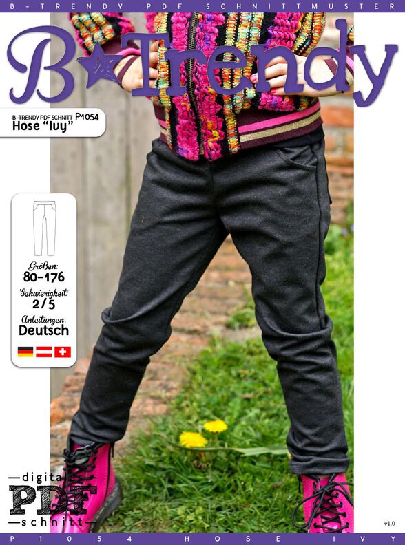 Hose IVY N&auml;hanleitung + Schnitt image number 2