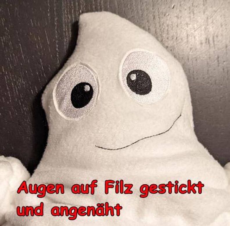 Stickdatei Augen für Kuscheltiere Kissen Bettschlagen image number 8