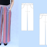 Nele – weite Hose & Culotte mit Gummizug, Gr. 34-50, A4+A0 thumbnail number 6