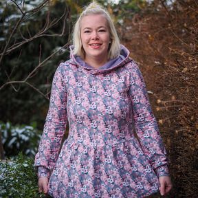 Flouncy Hoodie Damen Gr. 32 - 54