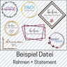 Plotterdatei Rahmen I thumbnail number 2