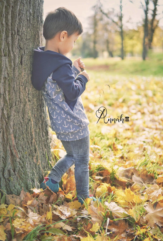 E-Book Hoodie Asymmetrie Gr. 104 - 140 image number 7