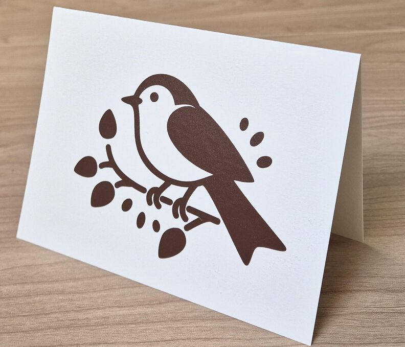 Plotterdatei Vogel auf Ast SVG PNG DXF PDF image number 4