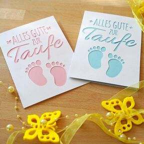 Plotterdatei Karte Taufe