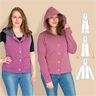 Cassie Sweatjacke/Weste mit Knöpfen BU 80-116, A4+A0 thumbnail number 1