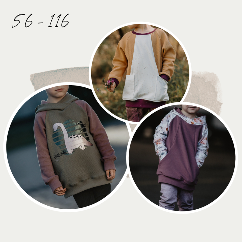 CL*OVER POCKET SWEATER MINI (56 bis 116) image number 1