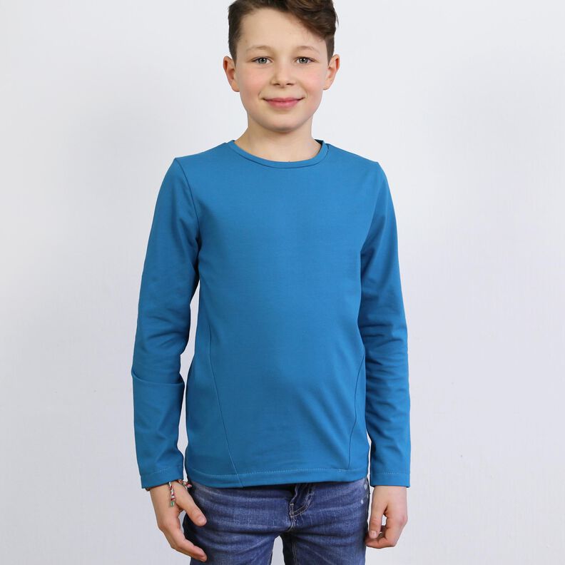 BELA - Shirt mit schräger Seitennaht & 2 Ärmellängen image number 7
