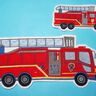 Feuerwehr Stickdatei Feuerwehrauto thumbnail number 4