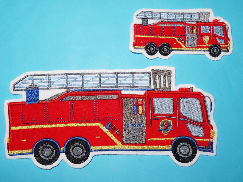 Feuerwehr Stickdatei Feuerwehrauto image number 4
