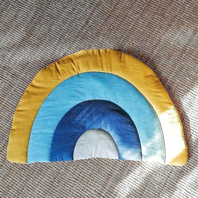 Regenbogen Spielmatte & Krabbeldecke – Nähanleitung image number 7
