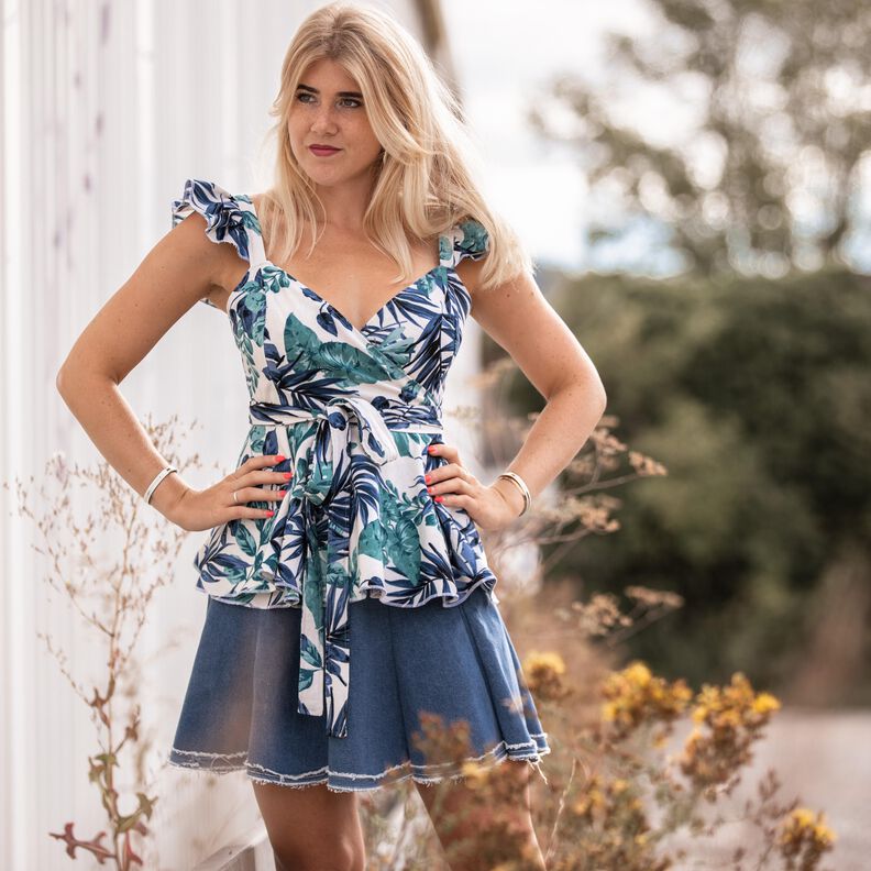 Wickelkleid/ Top #Adela Nähanleitung und Schnittmuster  image number 4