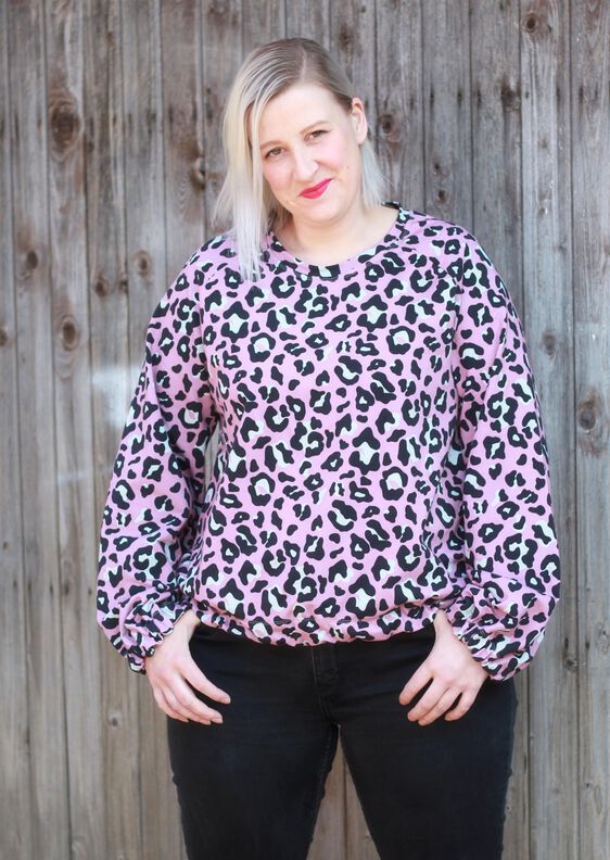 Brunhilde - Sweater mit Statementärmeln image number 7