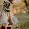 lovely hoodie dress 50-158 Kleid Drehkleid Hoodie thumbnail number 4