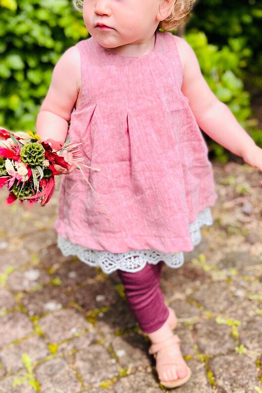 Gänseblümchen: Webwarekleid für Mädchen Gr. 74 – 146 image number 10