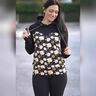 Raglan-Hoodie - *Heart MEE* - Gr.32-56 - A4+A0+Beamer thumbnail number 1
