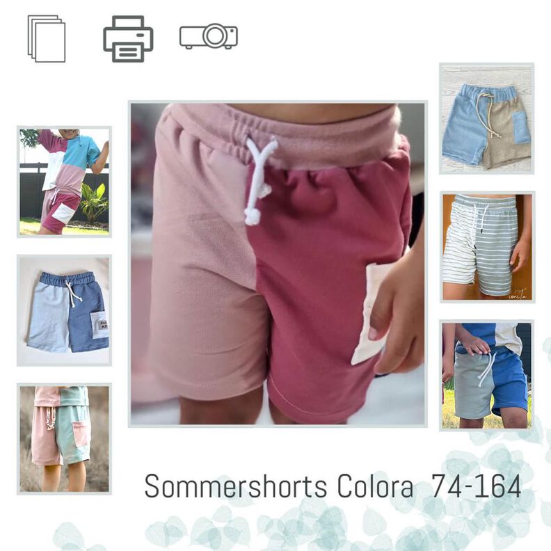 Sommershorts Colora inkl. Beamerdatei Gr. 74-164 image number 1