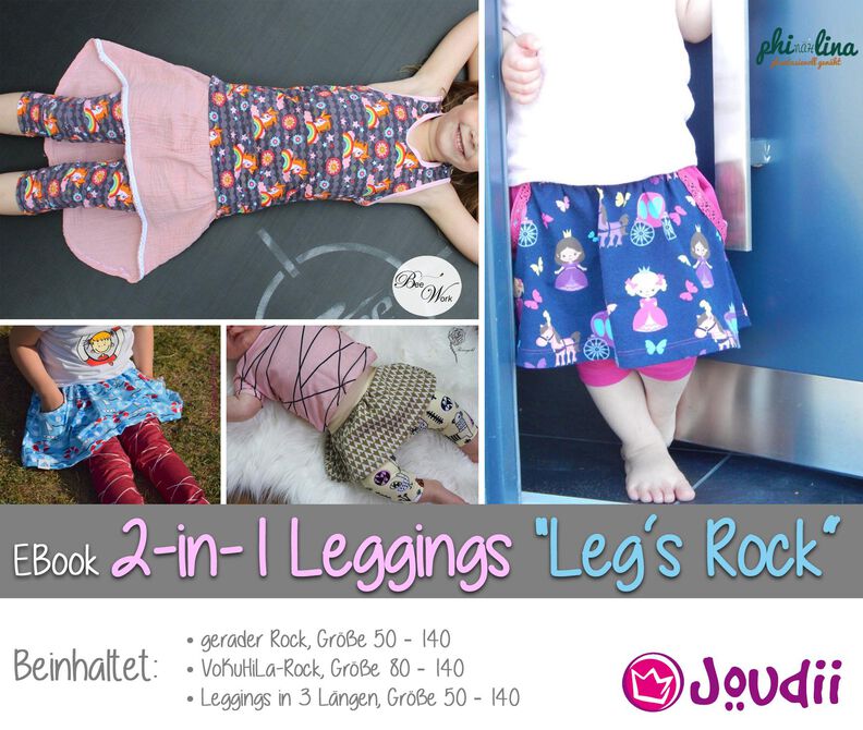 EBook 2-in-1 Leggings "Leg's Rock" image number 1
