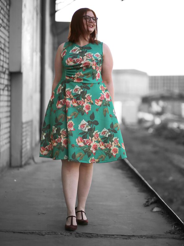 Kleid JOYCE Gr. 34-54 PDF-Schnitt A4, A0 image number 5