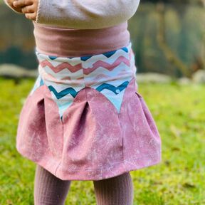 E-Book Faltenrock Gr&ouml;&szlig;en 68 - 98