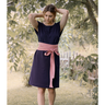 Damenkleid "Aubergine" (Gr. 34 - 48) thumbnail number 3