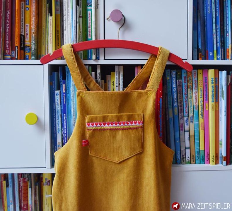 Kleid / Latzkleid "Berit", Schnittmuster Gr. 110-152 image number 8