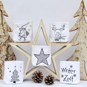 ITH Lichterbeutel klein Weihnachten für ein LED Teelicht