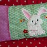 Stickdatei Taschenmotiv Hase + Kissen ITH thumbnail number 1