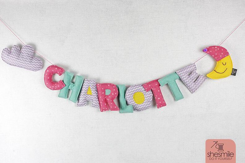 Buchstaben-Kette Letterello (Nähanleitung und Schnittmuster) image number 5