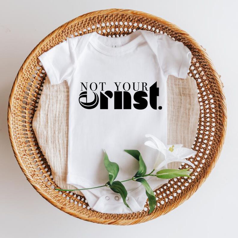 "not your ERNST" - Statement Plottmotiv in 5 Varianten image number 1