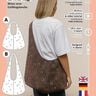 Hobo Bag Schnittmuster Damen Einfache Tasche nähen thumbnail number 6