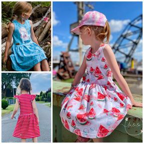 Back 2 Basic Summer Dress Sommerkleid 104 - 164 inkl. A0