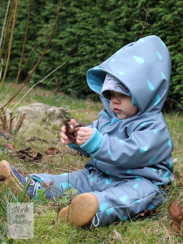 OUTDOOR-EINTEILER ONEPIECE ONESIE FÜR KINDER GR 56 - 98 image number 5