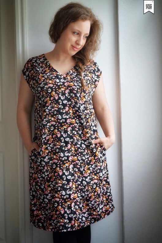 Kleid "Amber", Schnittmuster Gr. 158 - 46 image number 10