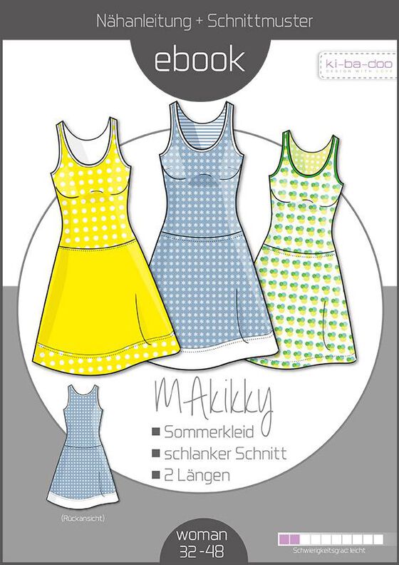 Ebook/Nähanleitung Skater-Kleid Damen Gr. 32-48 image number 1