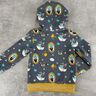 Kinderhoodie Kim – Kapuze oder Kragen, Gr. 86-158, A4+A0 thumbnail number 3