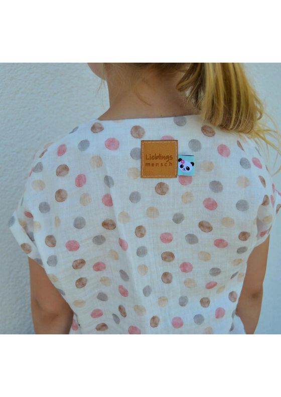 Musselin Shirt Solmusling Gr. 56-122, Leinen, inkl. A0 image number 8