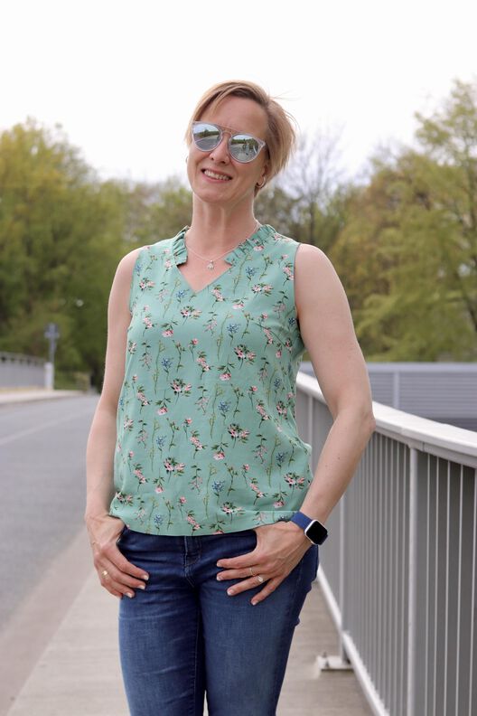 Schnittmuster lillesol women Sommerbluse "Lavina" image number 7