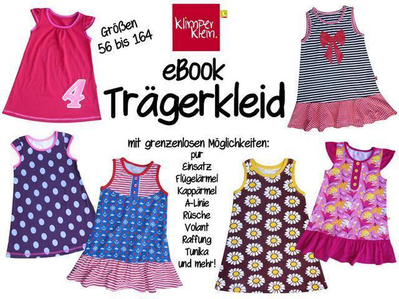 Ebook Trägerkleid Gr. 56 - 164 mit vielen Varianten image number 7
