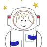 Stickdatei Astronaut doodle13x18cm 4erSET thumbnail number 6