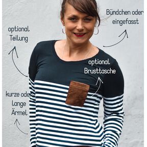 Shirt Damen - Schnittmuster Gr. 32-58 - meine VIVIEN #98