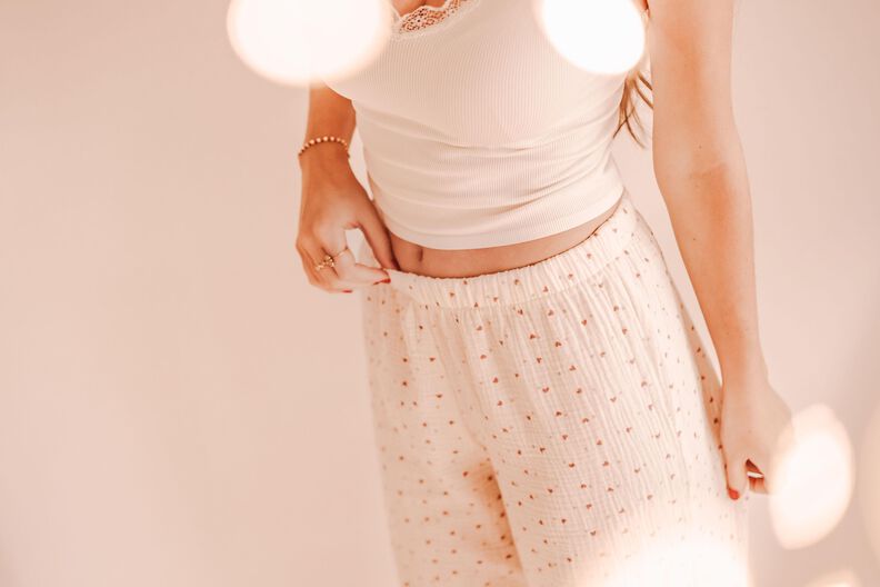 Pyjama Set Damen lange Hose und Bluse | XXS - XXL | Harmony image number 3
