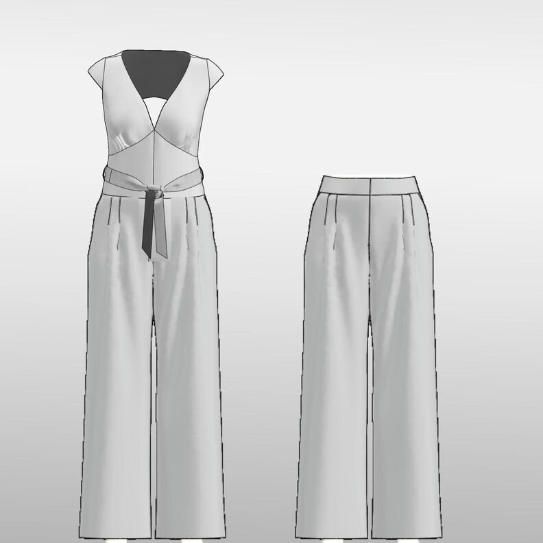 Trinity Palazzo Hose 32-52 image number 3