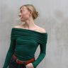 Schulterfreies Langarmshirt "Helga" - Gr. 34 - 46 thumbnail number 9